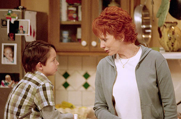 (Pictured: Reba McEntire (right) is pictured in...